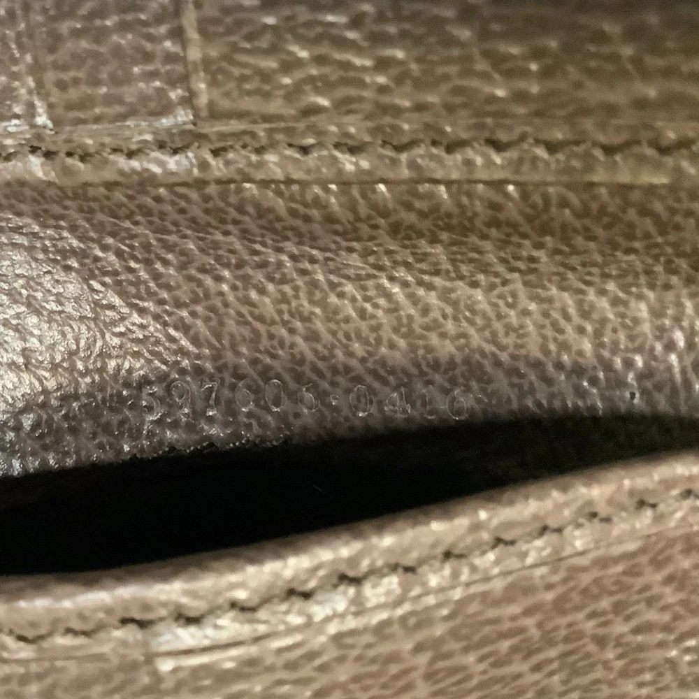 Gucci Ophelia Mens Bi Fold Wallet & Louis Vuitton Card Holder